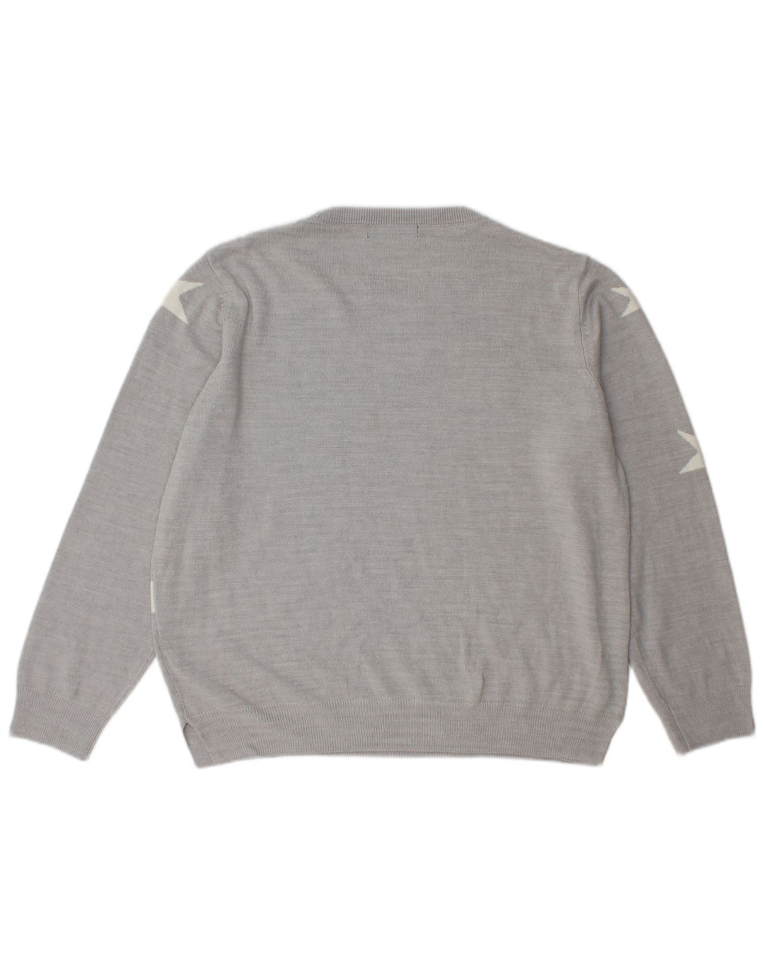 Marks & Spencer Γυναικείο πουλόβερ με λαιμόκοψη UK 16 Large Grey