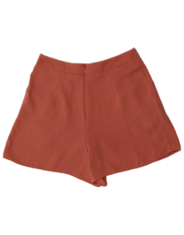 Topshop γυναικείο καυτό παντελόνι με ψηλή μέση UK 10 Small W26 Pink Polyester
