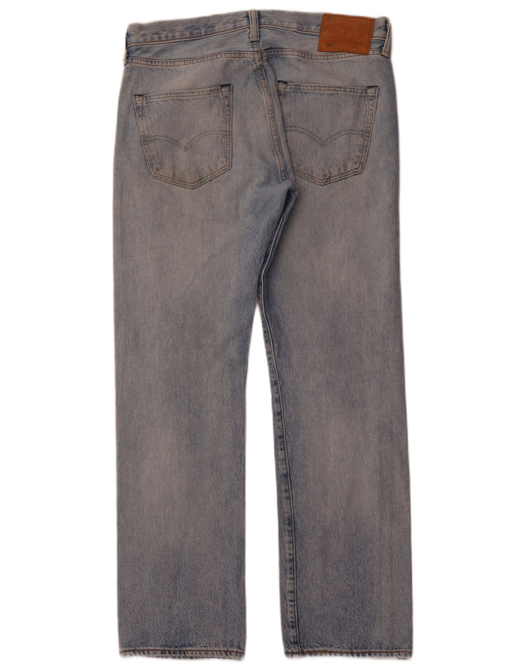 LEVI'S Ανδρικό τζιν 501 ίσιο W32 L30 Μπλε βαμβακερό