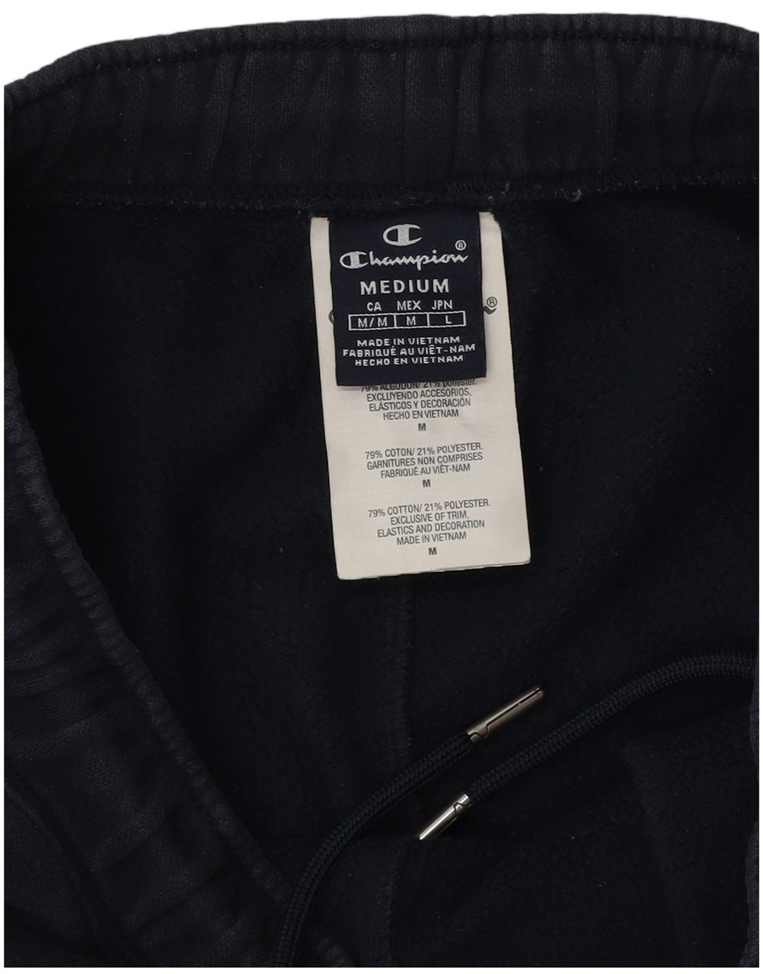 Ανδρική φόρμα Champion Graphic Παντελόνι Joggers Medium Navy Blue βαμβακερό