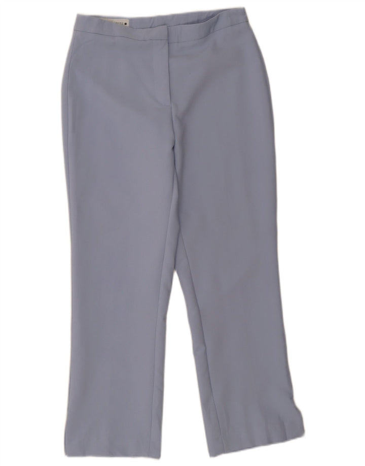 ZARA Γυναικείο ίσιο casual παντελόνι Medium W28 L26 Blue