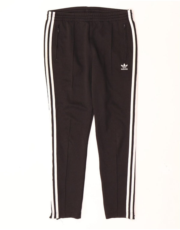 Γυναικεία αθλητική φόρμα Adidas Παντελόνι UK 10 Small Black Polyester