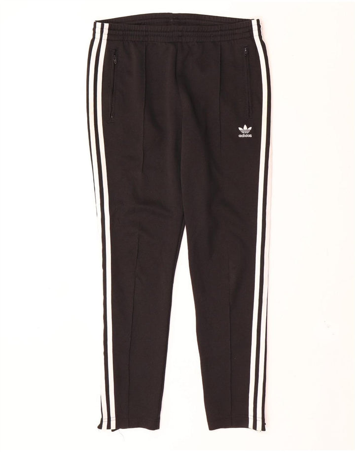 Γυναικεία αθλητική φόρμα Adidas Παντελόνι UK 10 Small Black Polyester