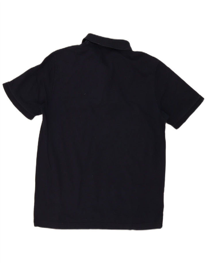 Sergio Tacchini Ανδρικό Πόλο Μπλουζάκι IT 50 Medium Navy Blue βαμβακερό