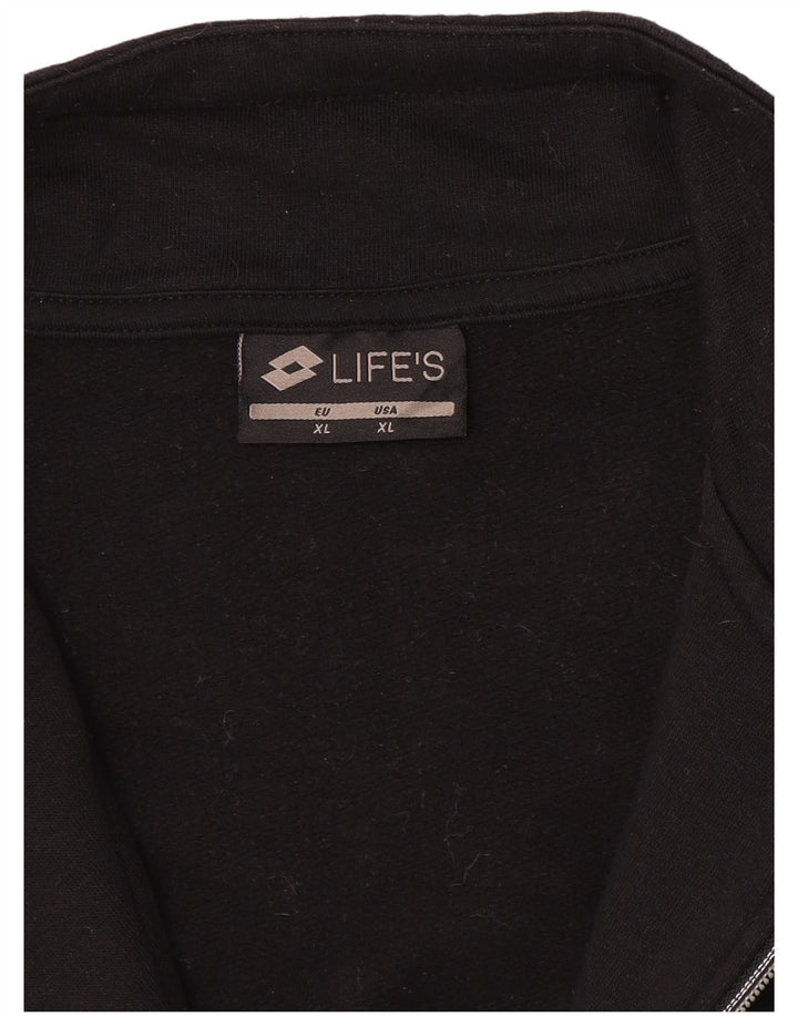 Γυναικεία αθλητική φόρμα LOTTO Top Jacket UK 18 XL Μαύρο