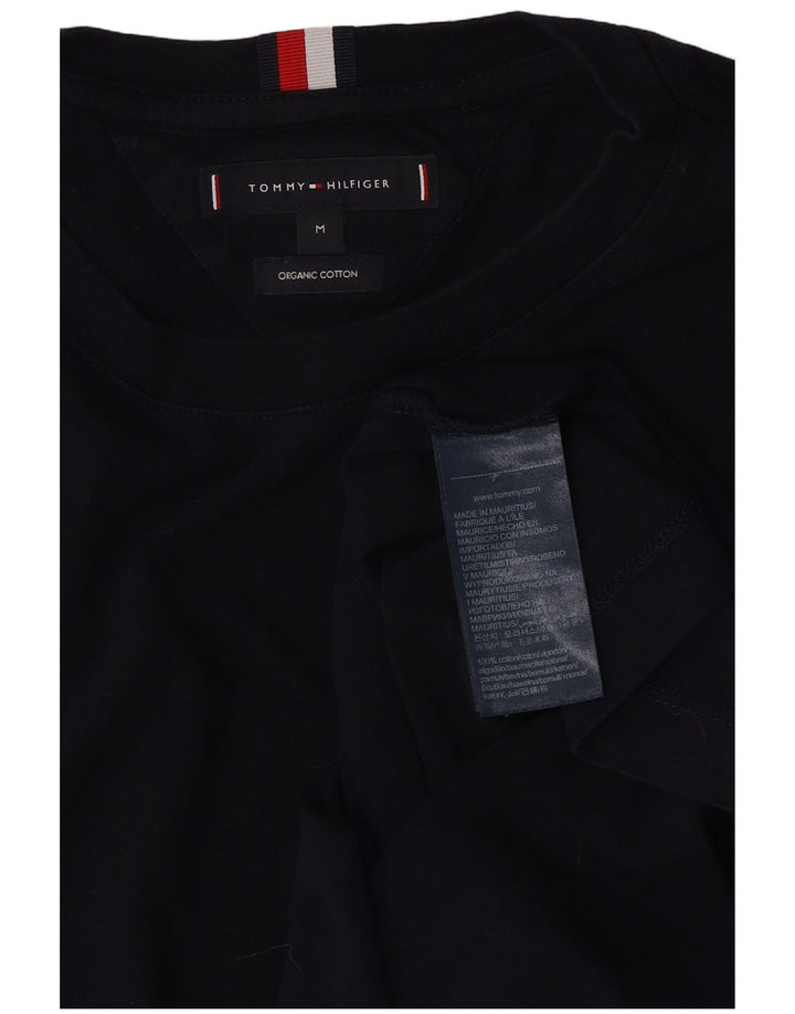 Ανδρικό T-Shirt Tommy Hilfiger, μεσαίο μπλε βαμβακερό