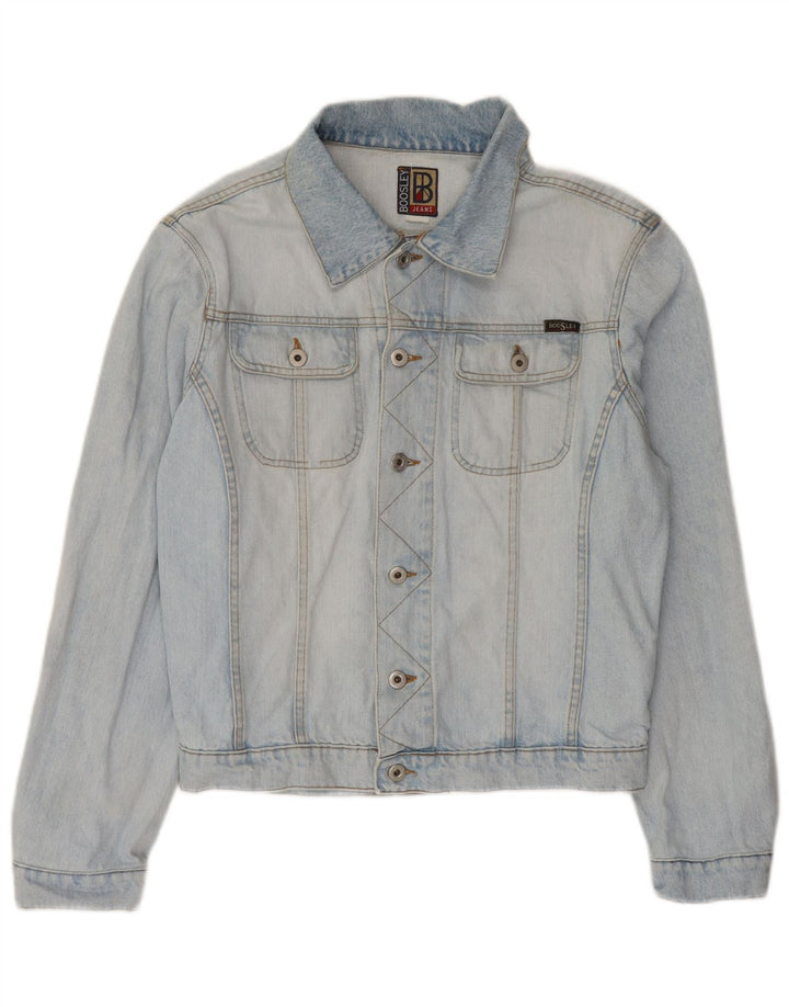 Boosley Ανδρικό Τζιν Μπουφάν UK 38 Medium Blue