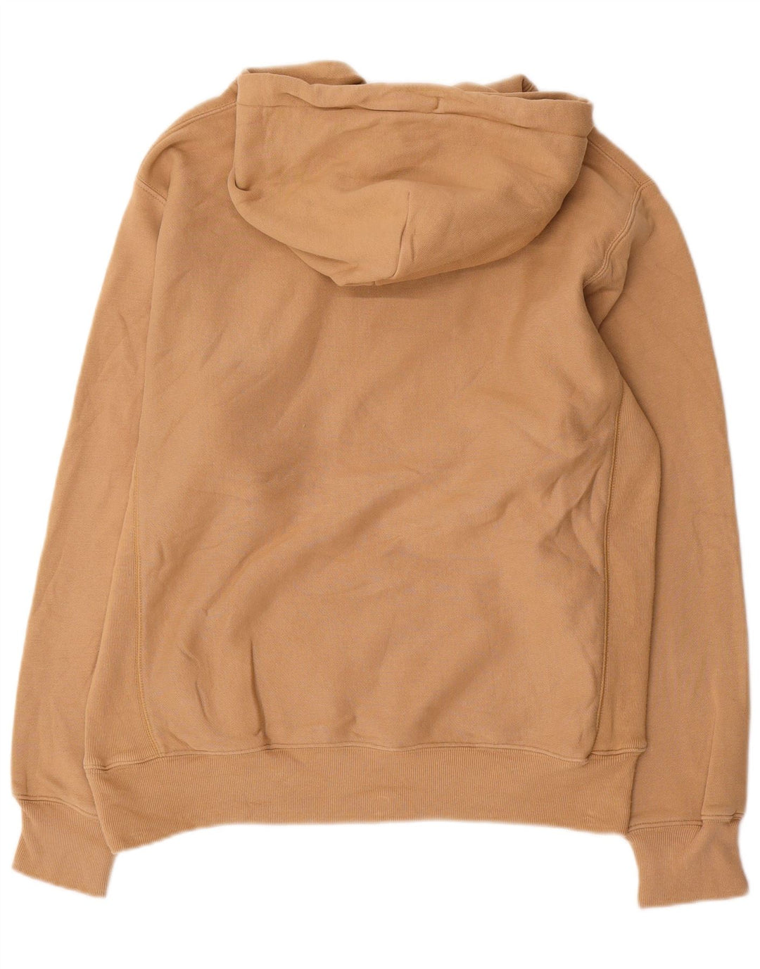 Champion Mens Hoodie Jumper Μεσαίο Μπεζ βαμβακερό