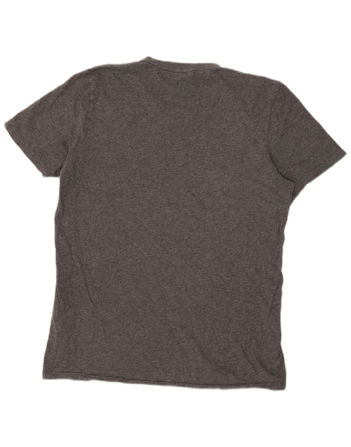 Ανδρικό T-Shirt Adidas Τοπ μεσαίο γκρι βαμβακερό
