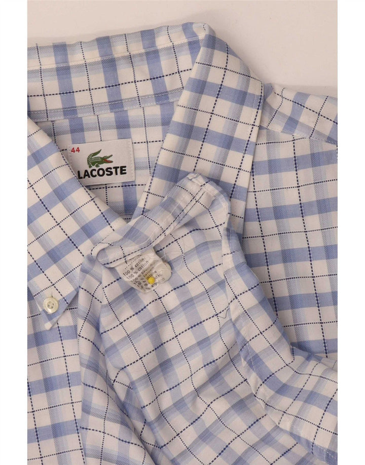 Ανδρικό πουκάμισο Lacoste 44 XL Μπλε βαμβακερό