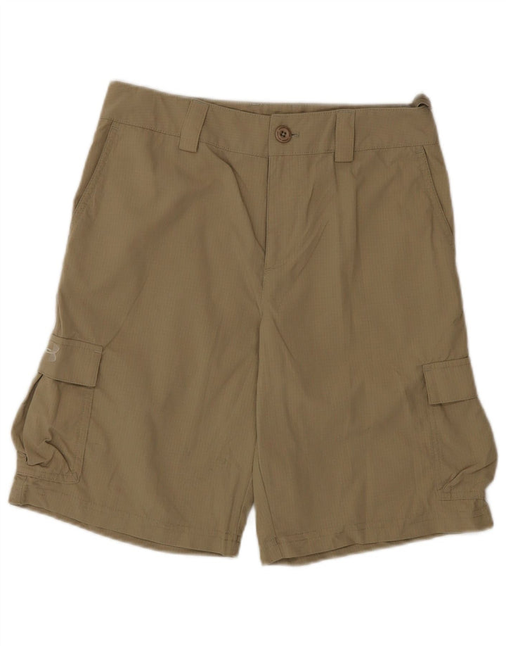 UNDER ARMOR Boys Cargo σορτς 11-12 ετών Μεγάλο W28 Μπεζ