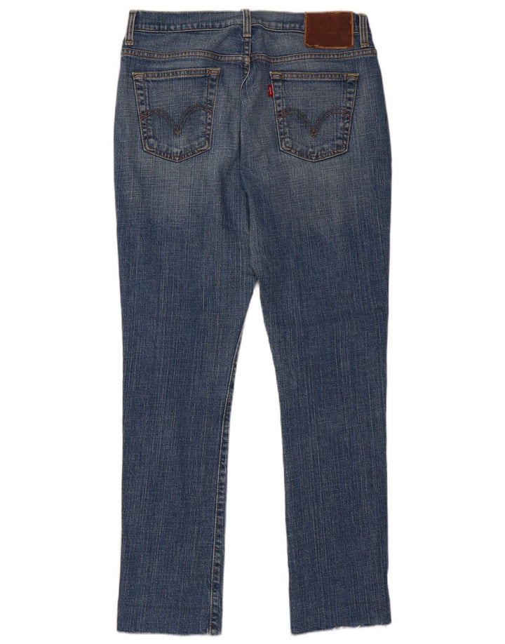 Γυναικείο ίσιο τζιν Levi's US 12 Large W30 L29 Μπλε βαμβακερό