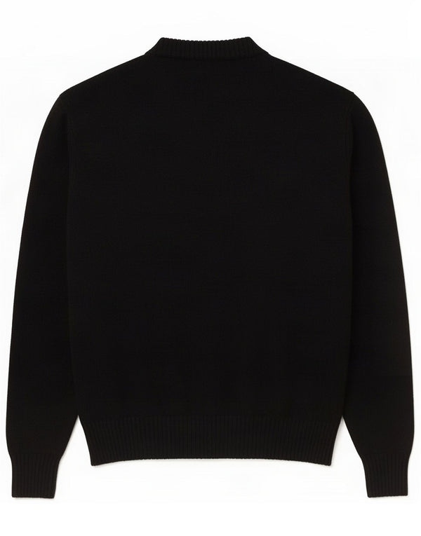 Harmont & Blaine Womens Crew Neck Jumper πουλόβερ UK 10 Small Black