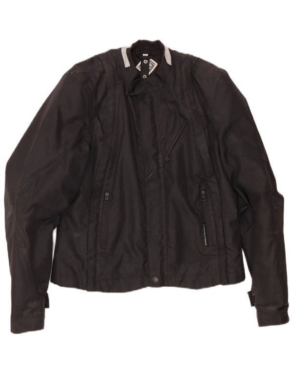 Ανδρικό μπουφάν Tucano Urbano Racer UK 36 Small Black Polyester