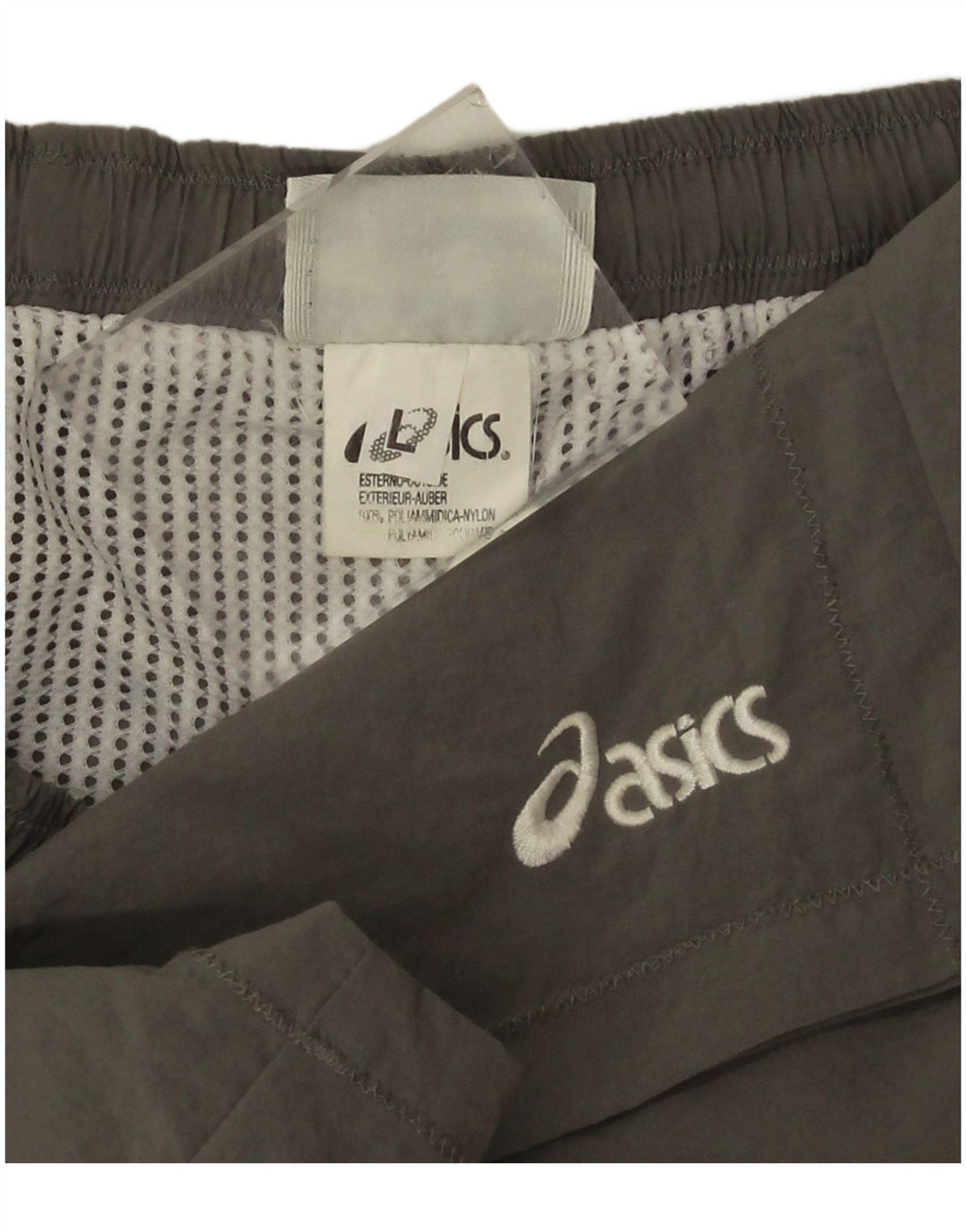 Ανδρικό αθλητικό σορτς Asics μεγάλο γκρι πολυαμίδιο