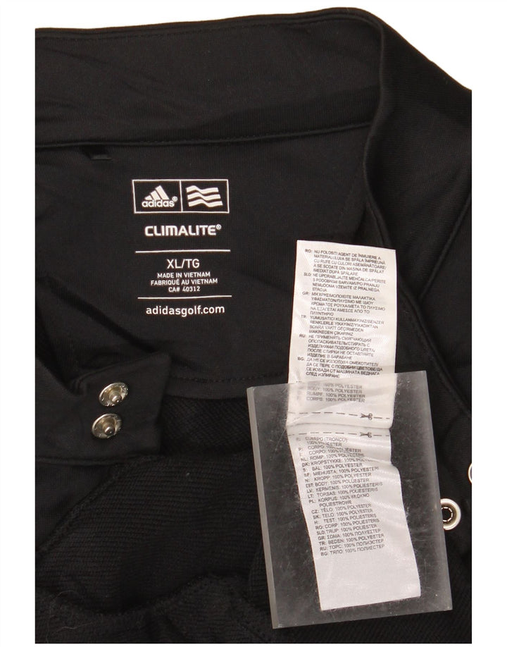 Ανδρική φόρμα Adidas Climalite Top Jacket XL Μαύρο Πολυεστέρας