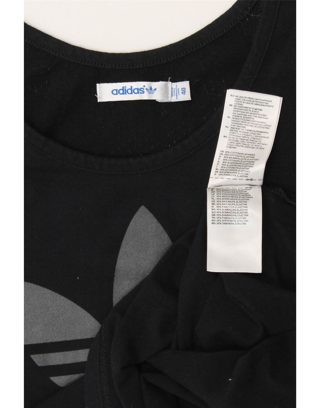 Γυναικείο γραφικό T-Shirt ADIDAS Top IT 40 Small Black