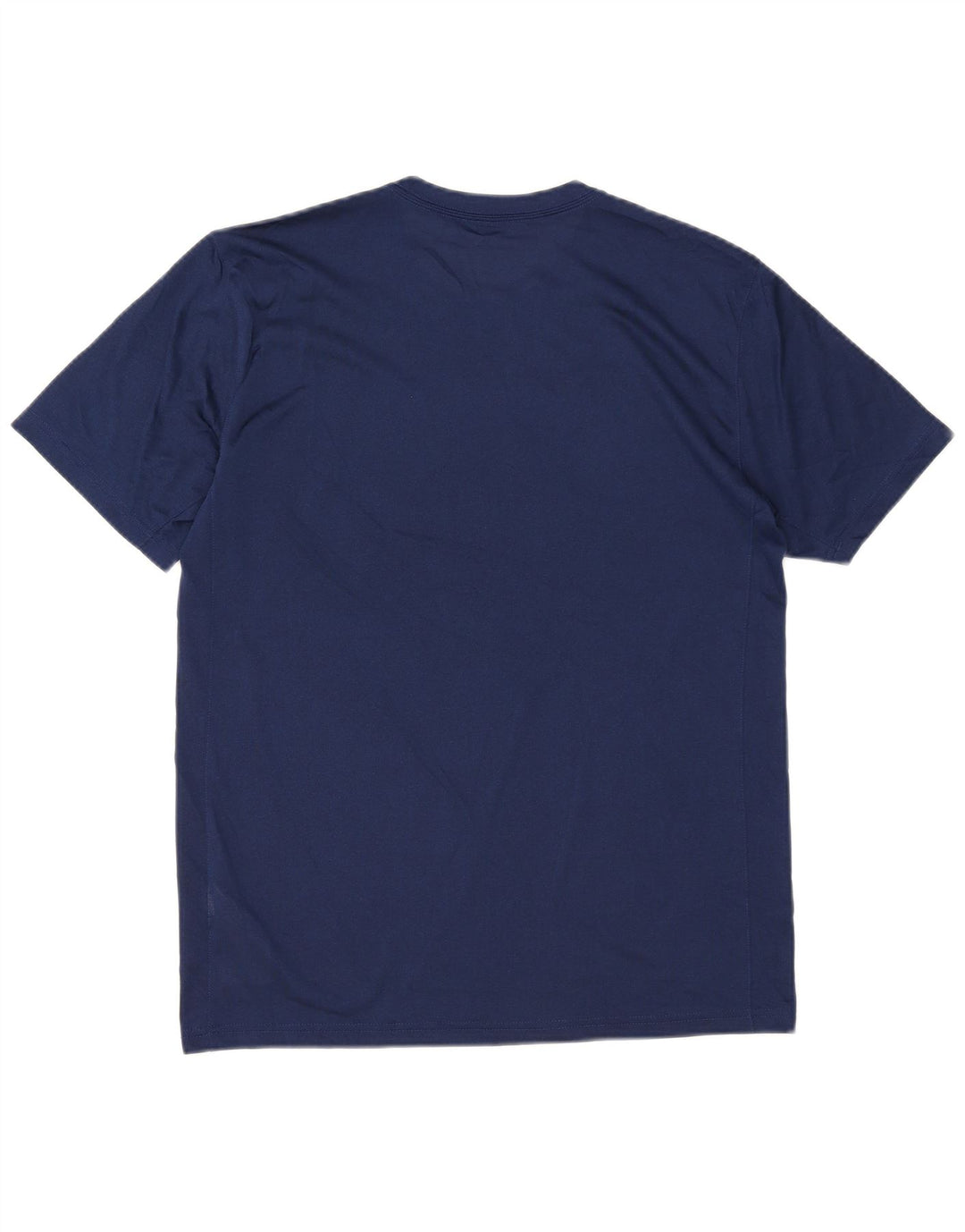 Ανδρικό γραφικό μπλουζάκι Nike Dri Fit, μεσαίο μπλε, πολυεστέρας