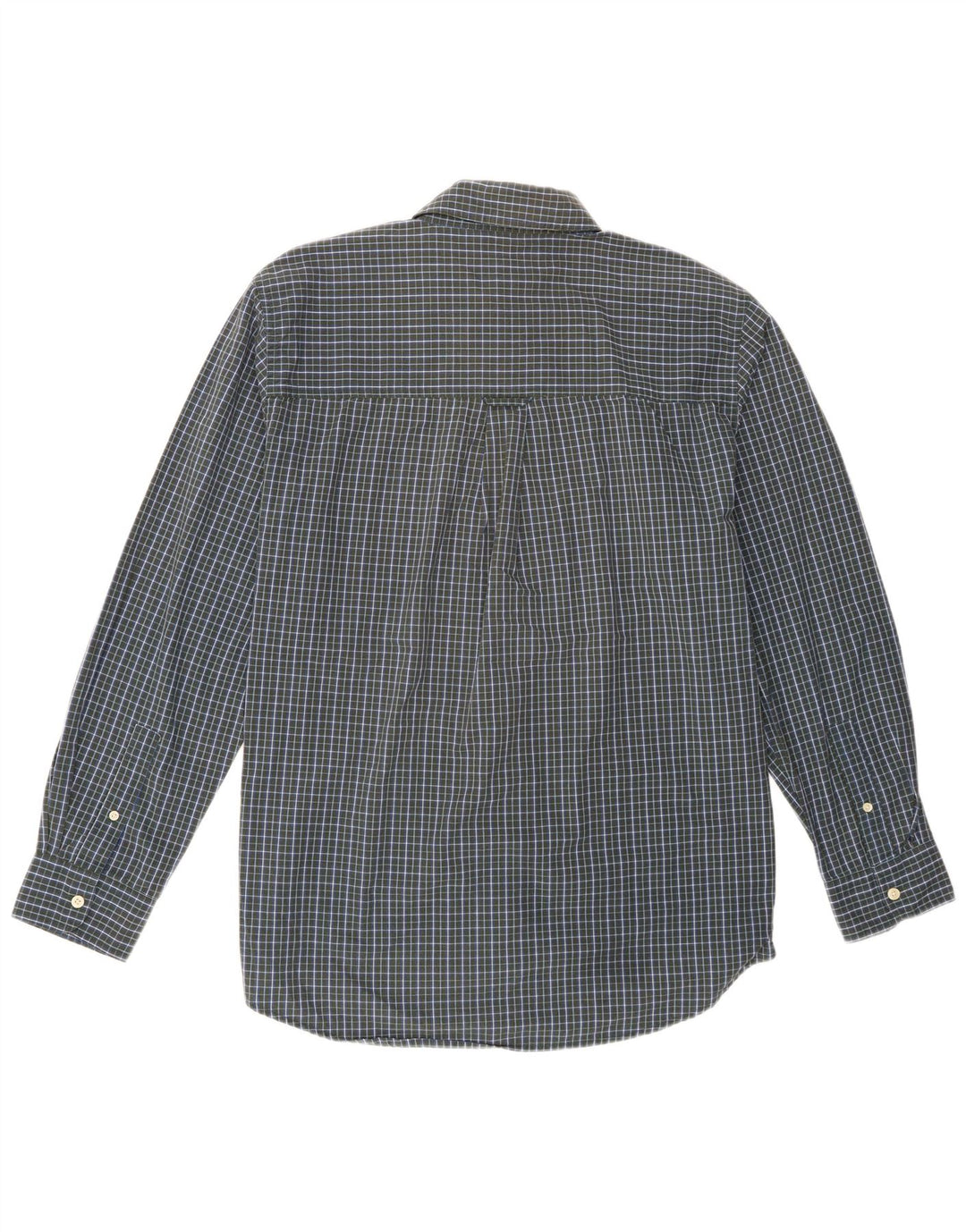 Chaps Ανδρικό πουκάμισο Easy Care Large Green Check Cotton