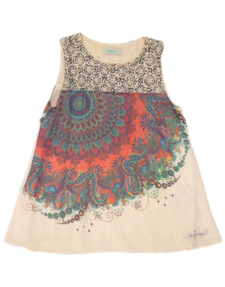 Γυναικεία γραφική μπλούζα DESIGUAL Top 10 UK πολύχρωμα Paisley