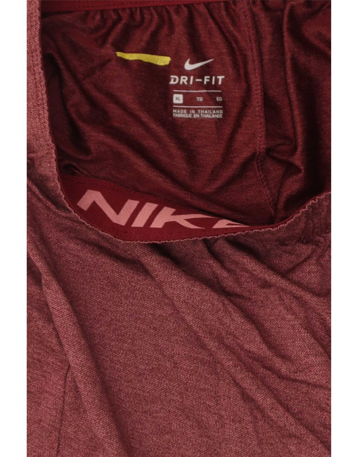 Ανδρικό αθλητικό σορτς Nike Dri Fit XL Maroon Polyester