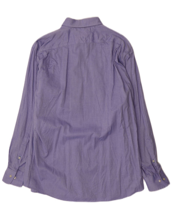 Ανδρικό πουκάμισο Tommy Hilfiger Size 16 Large Blue Cotton