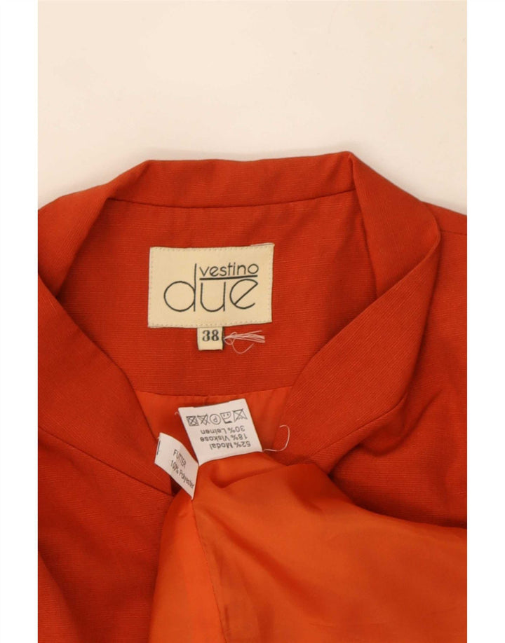 Γυναικείο παλτό Vestino Due EU 38 Medium Orange Paisley Modal