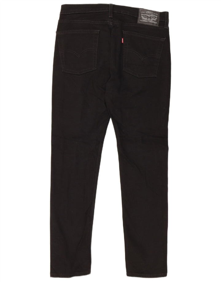 Γυναικείο Slim Jeans Levi's W32 L30 μαύρο βαμβακερό