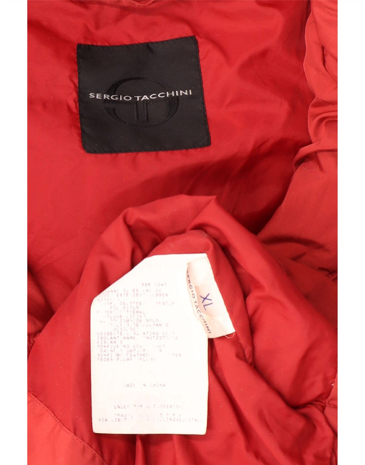 SERGIO TACCHINI Ανδρικό μπουφάν με κουκούλα UK 42 XL με επένδυση από πολυεστέρα