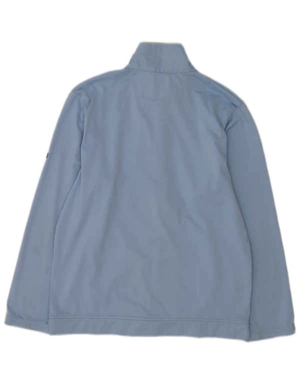 Champion Womens Oversized αθλητική φόρμα Top Jacket UK 10 Small Blue