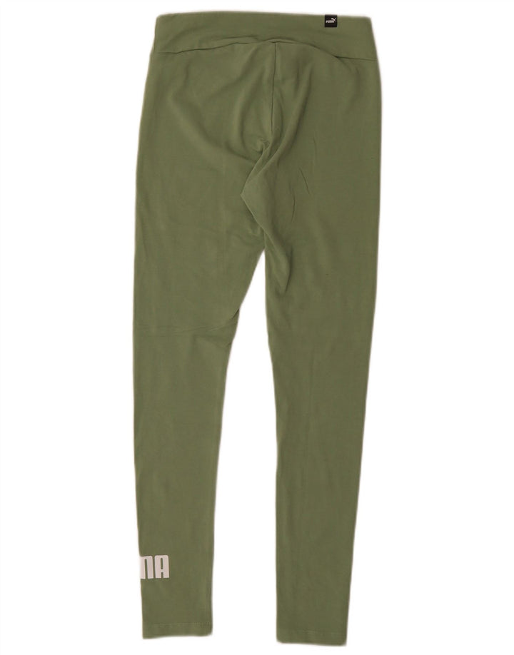 Γυναικεία γραφικά κολάν Puma UK 4 XS Green