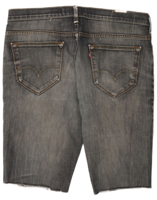 Levi's Mens 519 Slim τζιν σορτς W38 XL γκρι βαμβακερό
