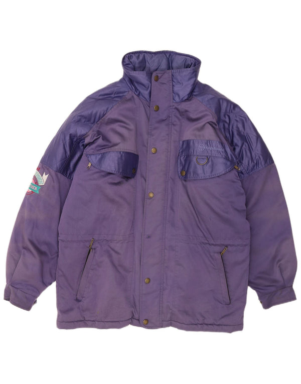 Sergio Tacchini Ανδρικό μπουφάν με επένδυση UK 40 Large Purple