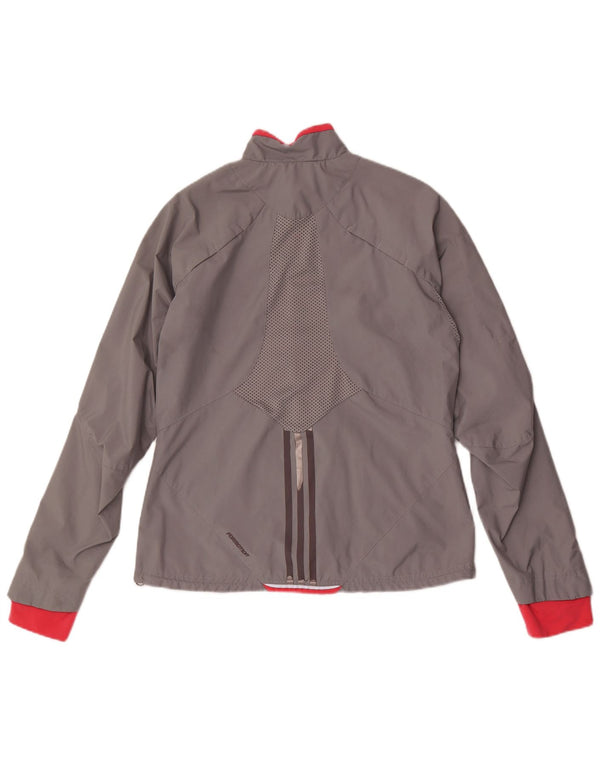 Γυναικεία αθλητική φόρμα Adidas Top Jacket UK 16 Large Grey Colourblock Polyester