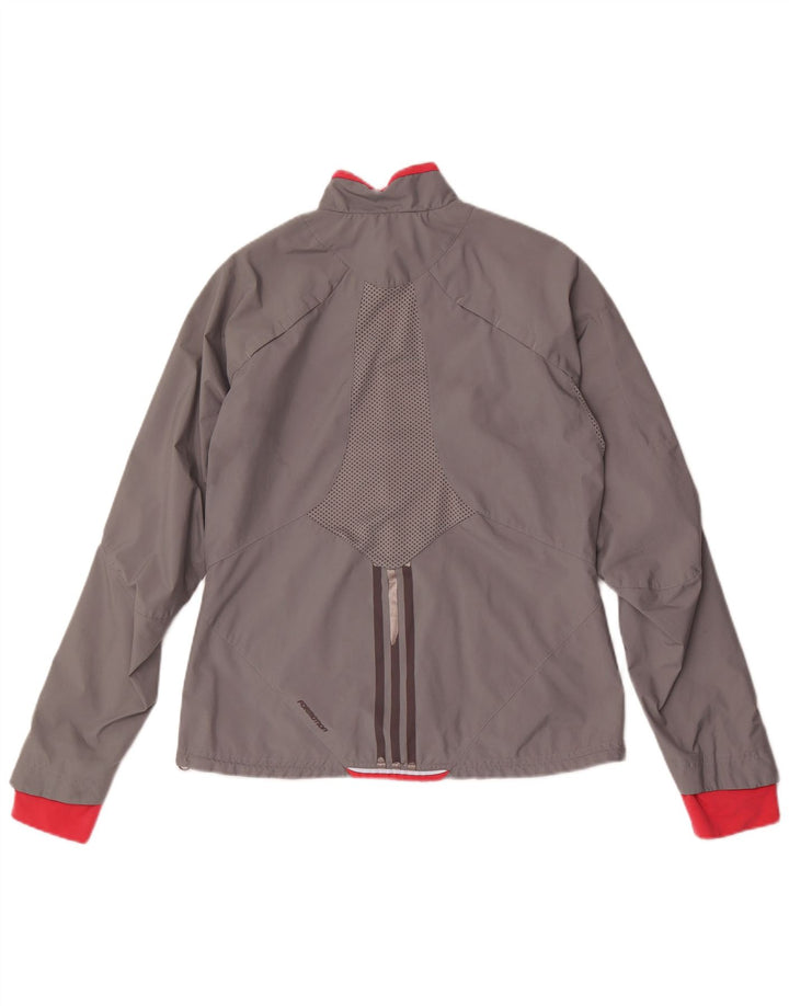 Γυναικεία αθλητική φόρμα Adidas Top Jacket UK 16 Large Grey Colourblock Polyester