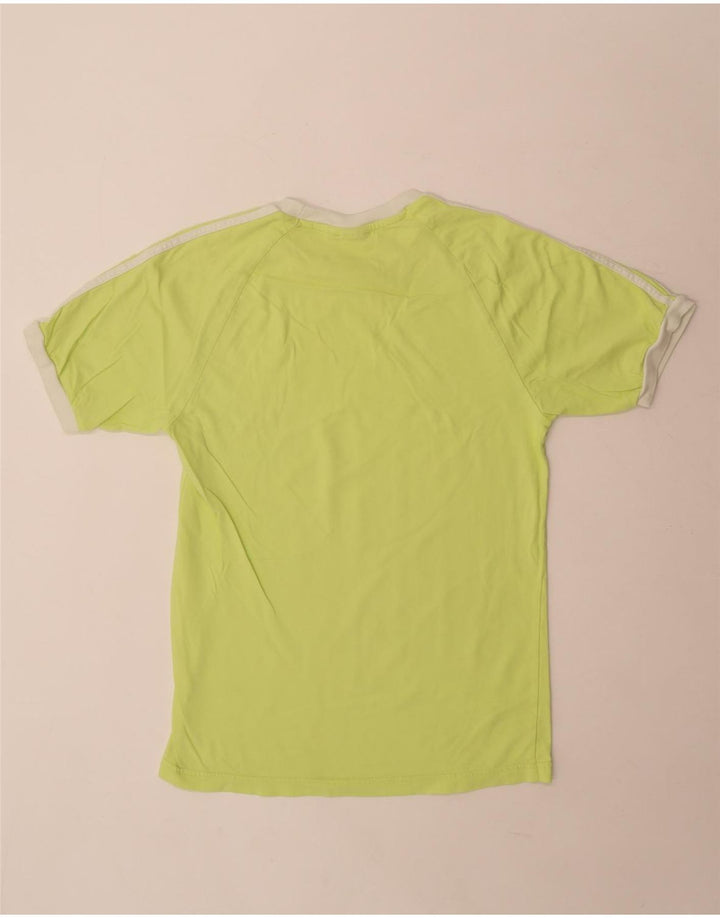 Adidas Γυναικείο T-Shirt Top UK 12 Medium Yellow
