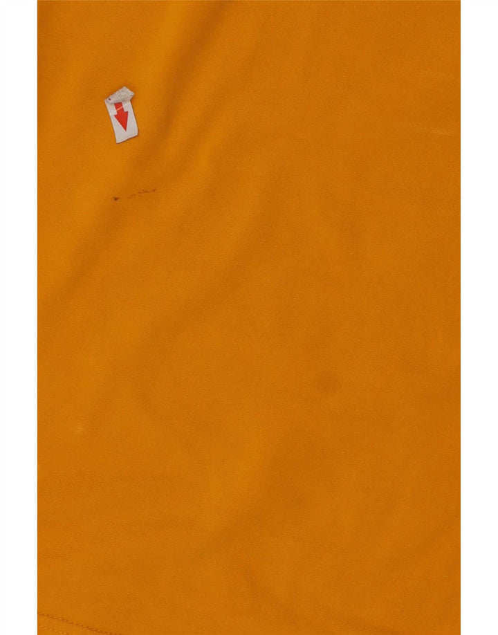Calvin Klein Ανδρικό T-Shirt Top Μικρό πορτοκαλί βαμβακερό