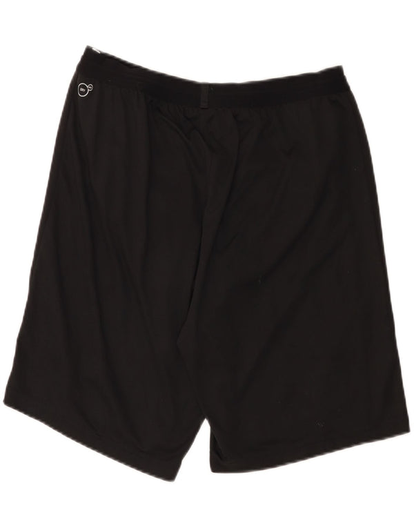 Puma Mens BVB Dortmund Sport Shorts Large  Black Polyester