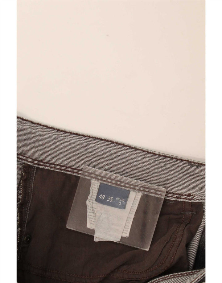 Ανδρικό τζιν Trussardi ίσιο W33 L33 Γκρι