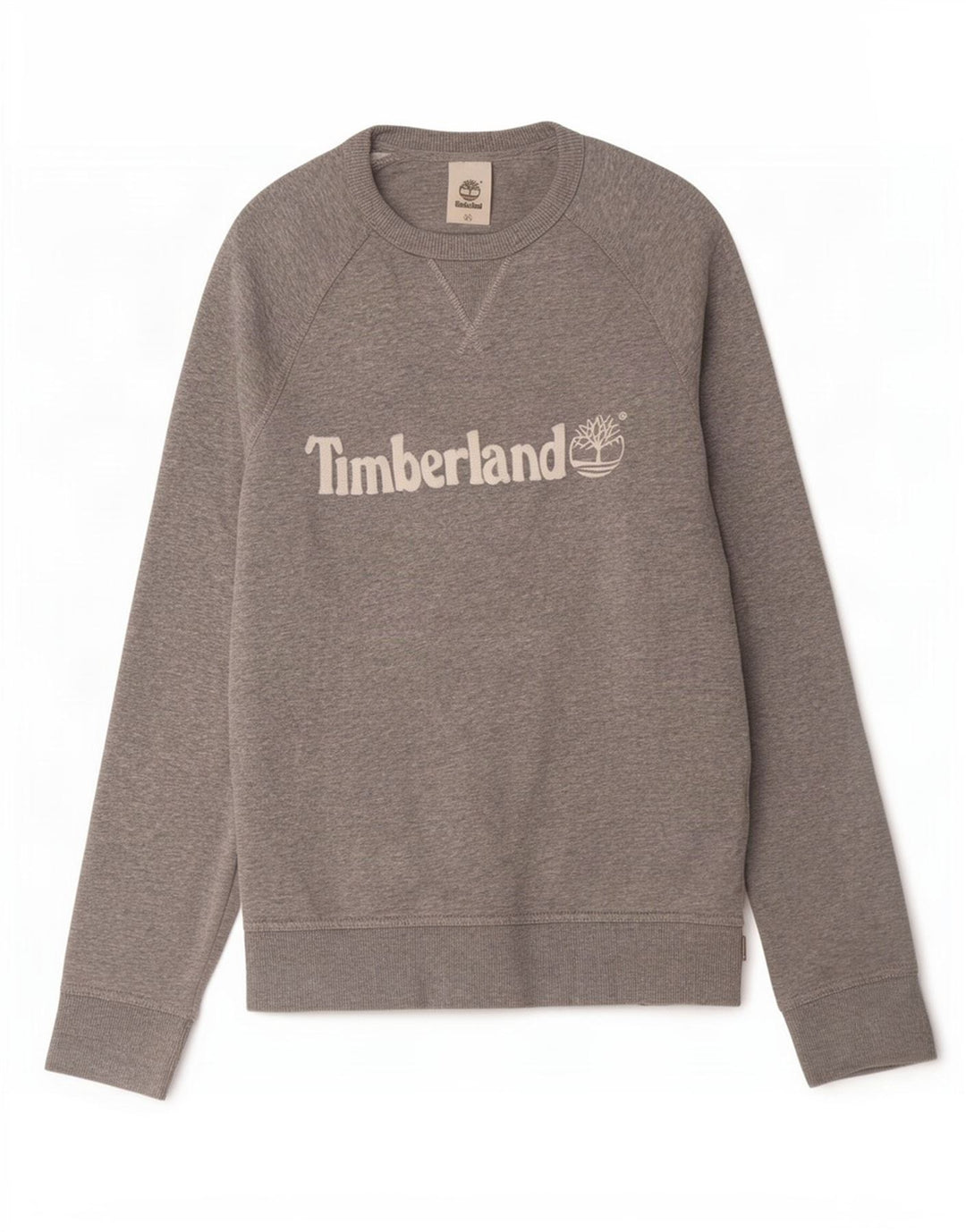Ανδρικό γραφικό φούτερ Timberland Jumper μεγάλο γκρι βαμβακερό