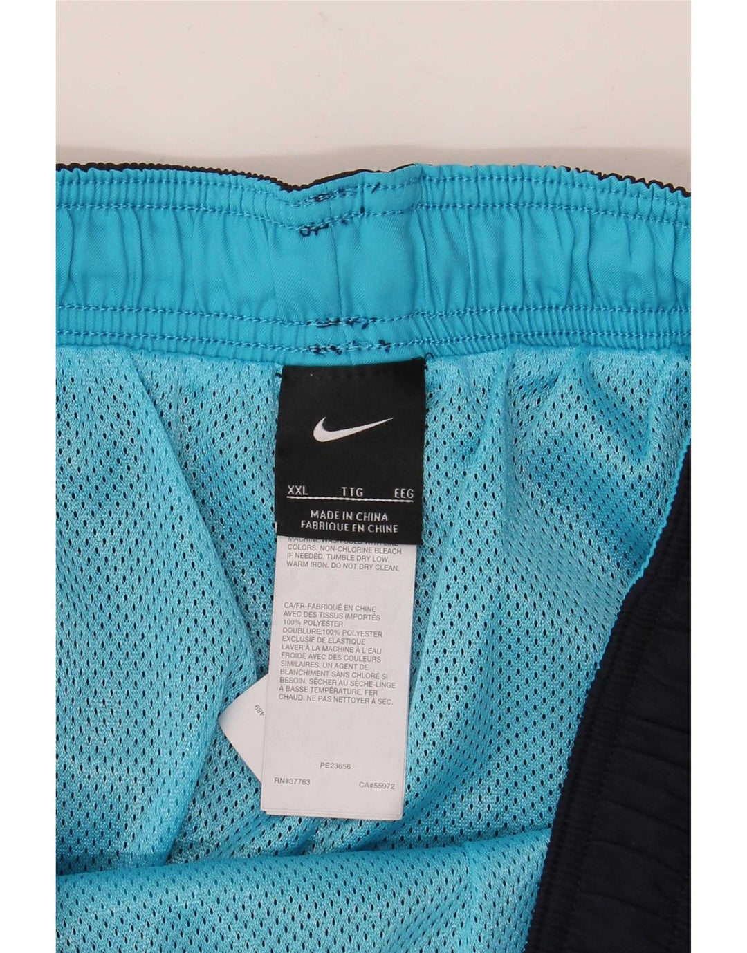Ανδρικό σορτς κολύμβησης Nike 2XL Navy Blue Polyester