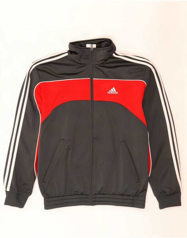 Ανδρική φόρμα γυμναστικής Adidas Top Jacket UK 36/38 Small Grey Colourblock