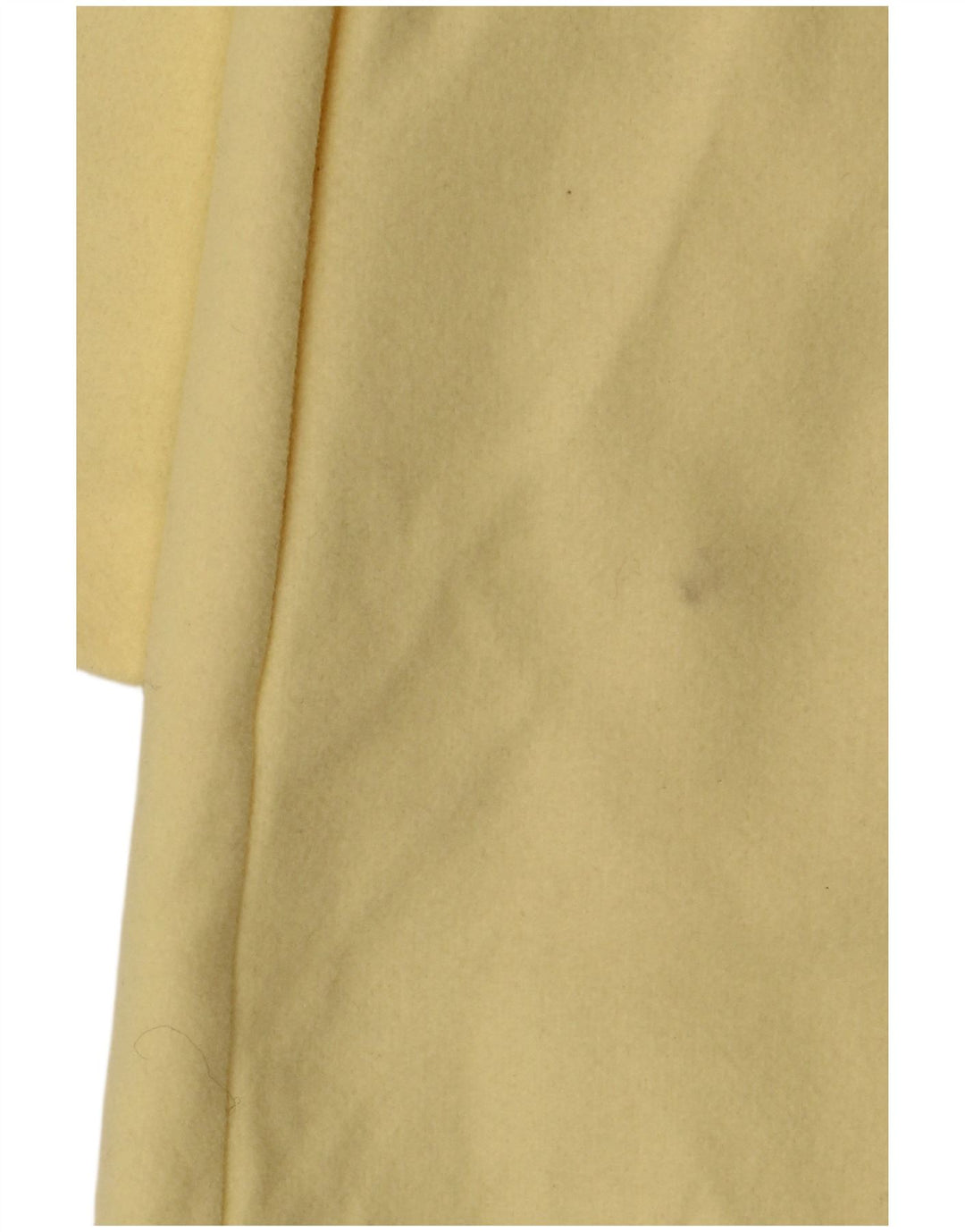 Zara Γυναικείο Ανοιχτό Παλτό UK 16 Large Yellow Polyester