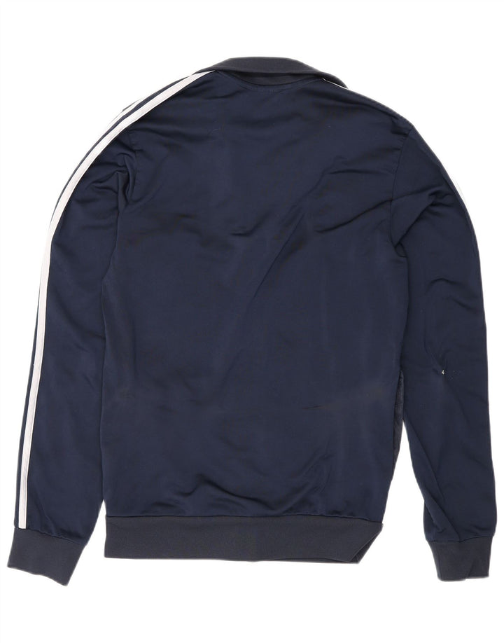 Ανδρική φόρμα Adidas κανονική εφαρμογή Top Jacket UK 36/38 Small Navy Blue