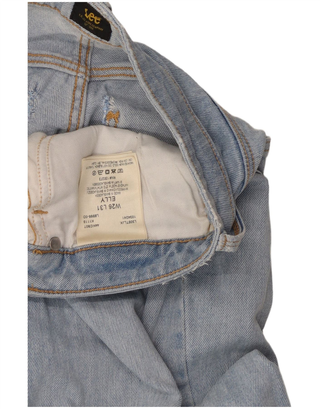 LEE Γυναικείο Elly Slim Jeans W26 L28 Blue Cotton