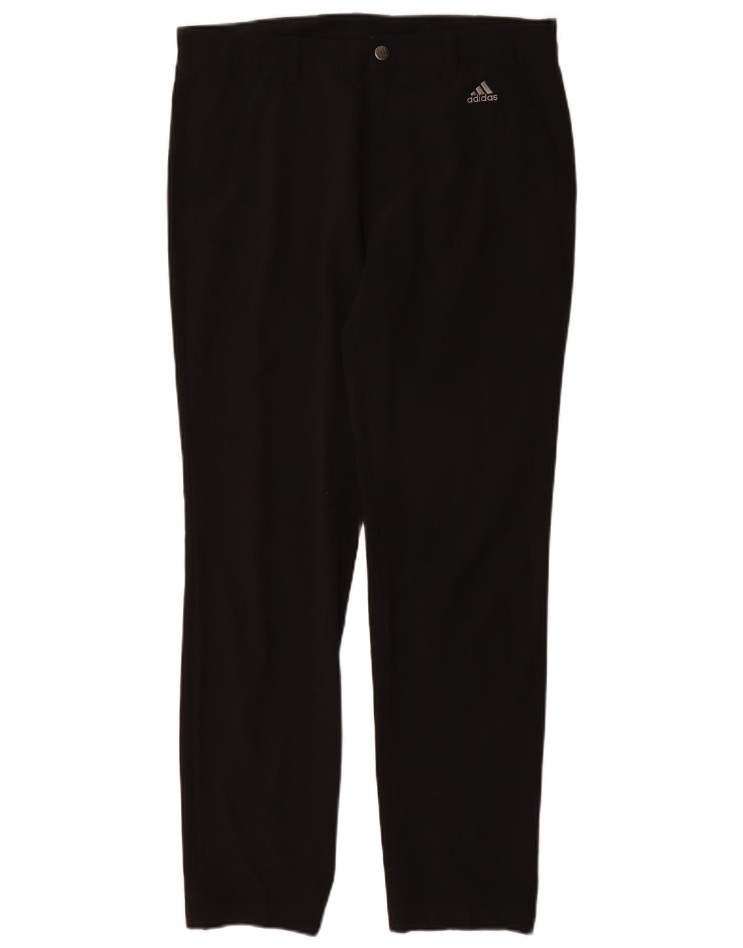 Γυναικείο Slim Chino Παντελόνι Adidas W32 L32 Μαύρο Πολυεστέρας