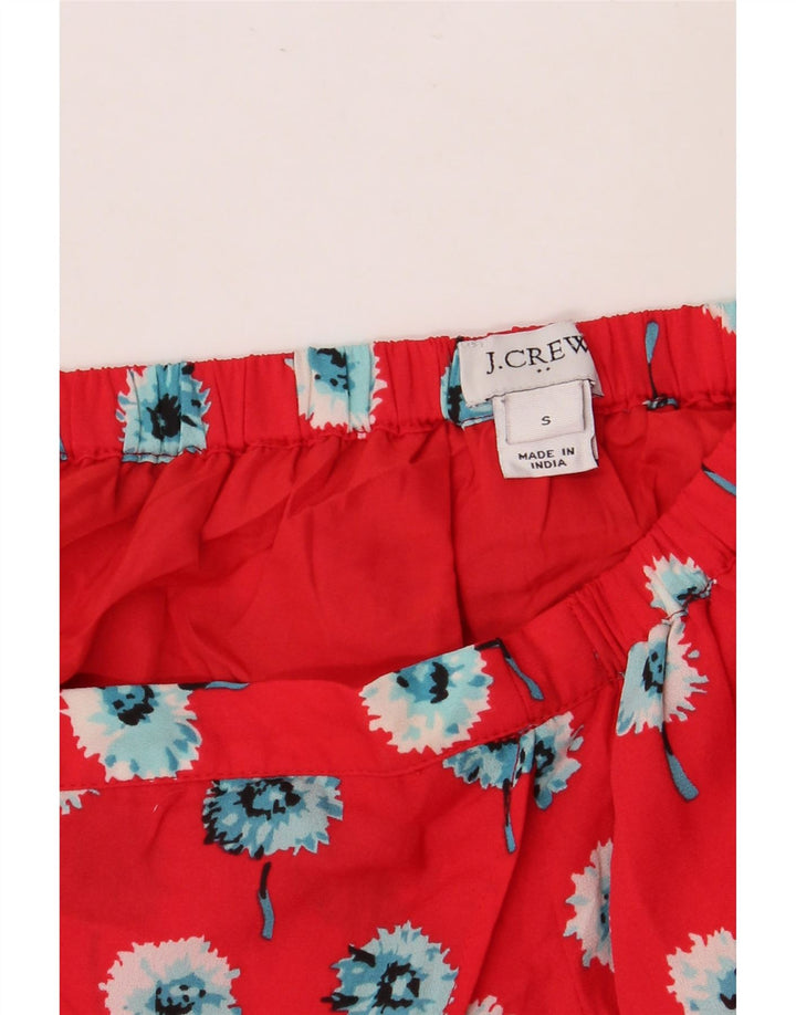 J. CREW Γυναικεία Wrap Φούστα Small W27 Red Floral