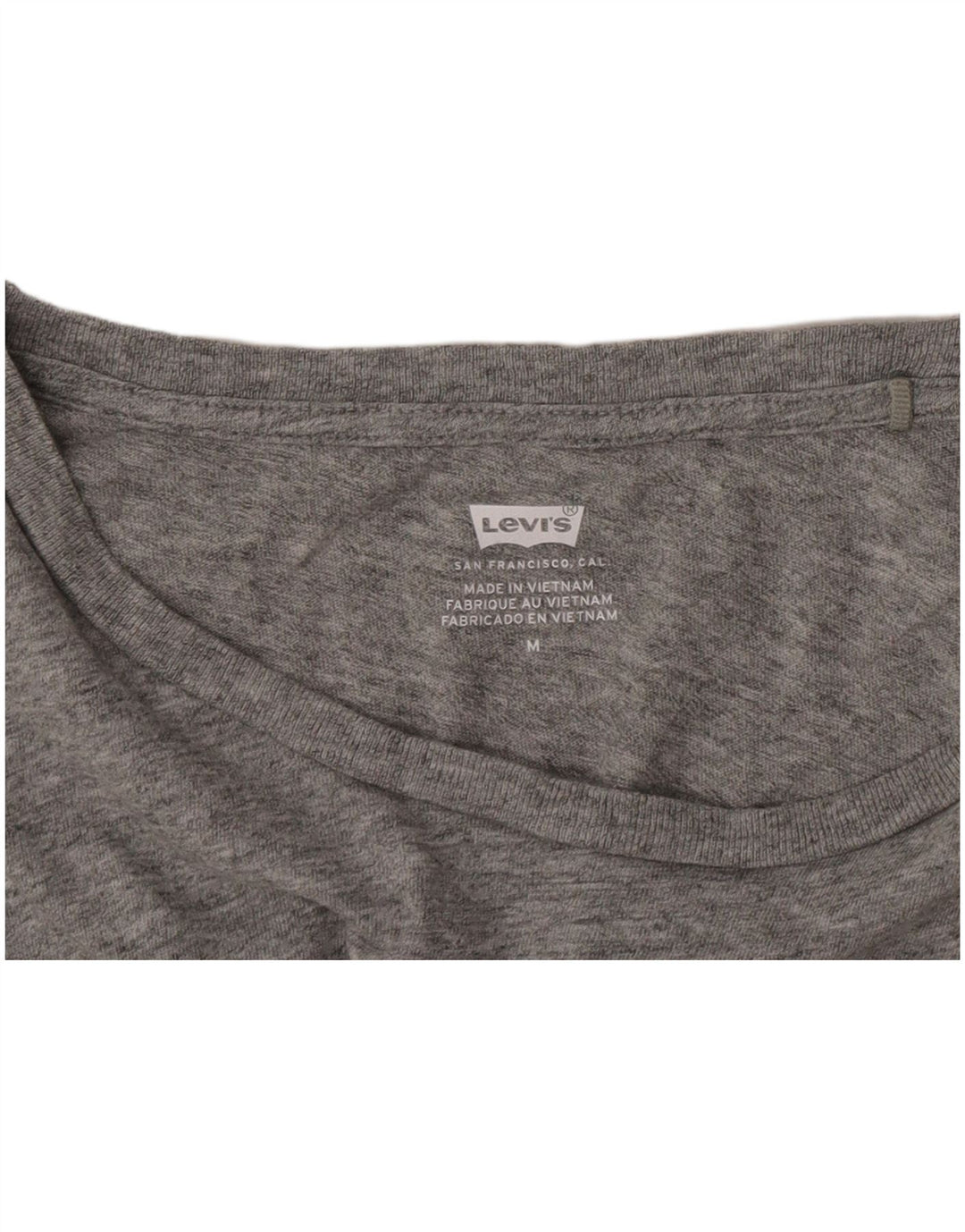 Γυναικείο γραφικό μπλουζάκι Levi's Top UK 14 Medium Grey Flecked