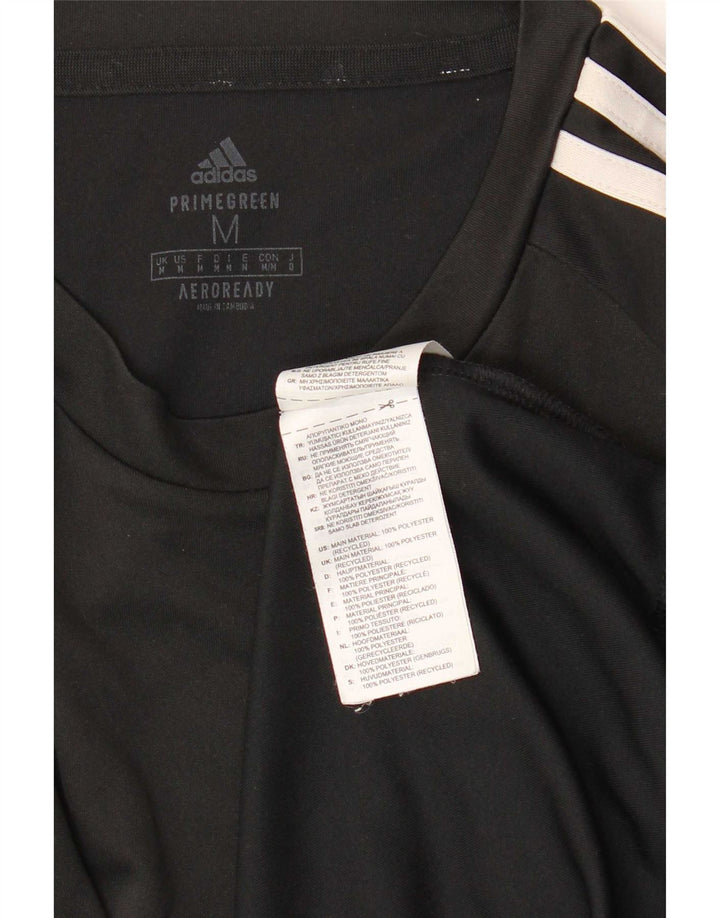 Adidas Ανδρικό T-Shirt Aeroready Top Medium Black Polyester