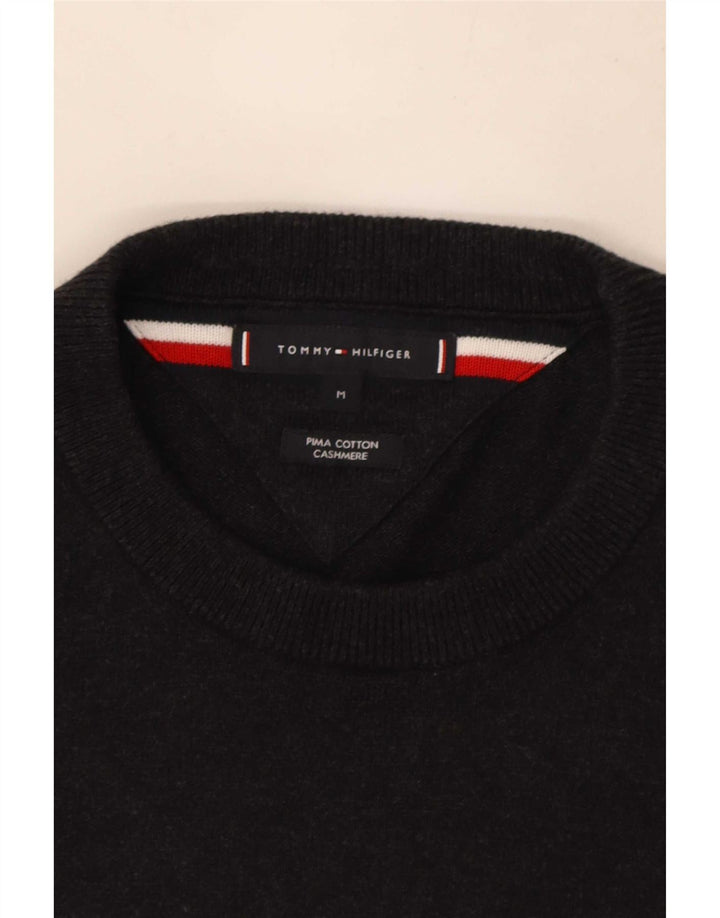 Tommy Hilfiger Ανδρικό πουλόβερ με λαιμόκοψη, μεσαίο βαμβακερό